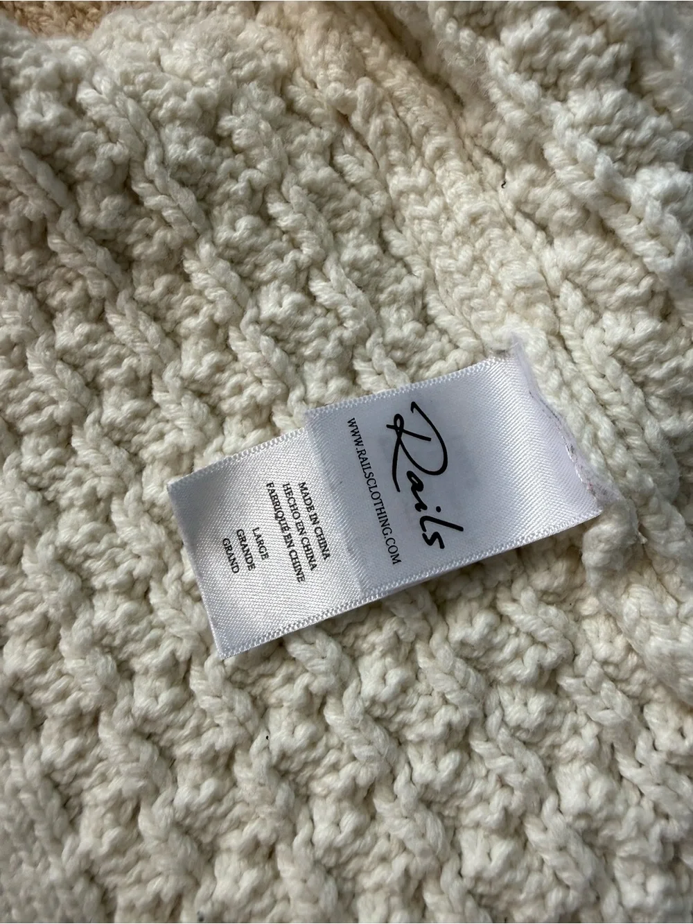 Rails size large